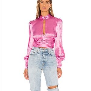 Bardot Louise Tie Blouse